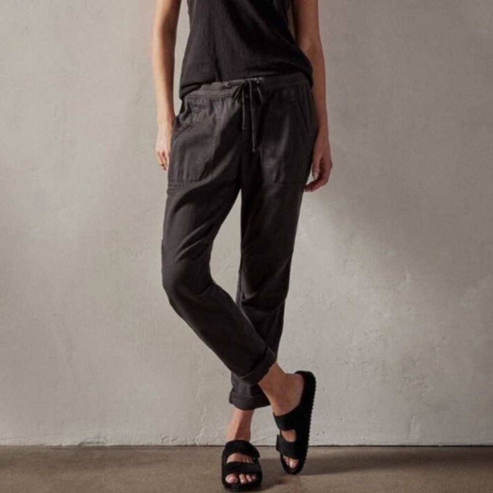 James Peres Soft Drape Utility Pant Black Size 2 / Medium